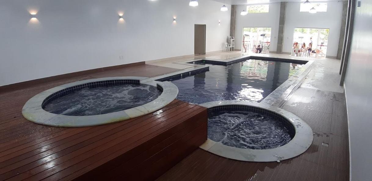 Flat Cavalinho c/ VISTA PANORAMICA e PISCINA AQUECIDA Águas de Lindoia Exterior foto